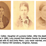 Lucy J. Collier, Daughter of Lucrecia Collier.